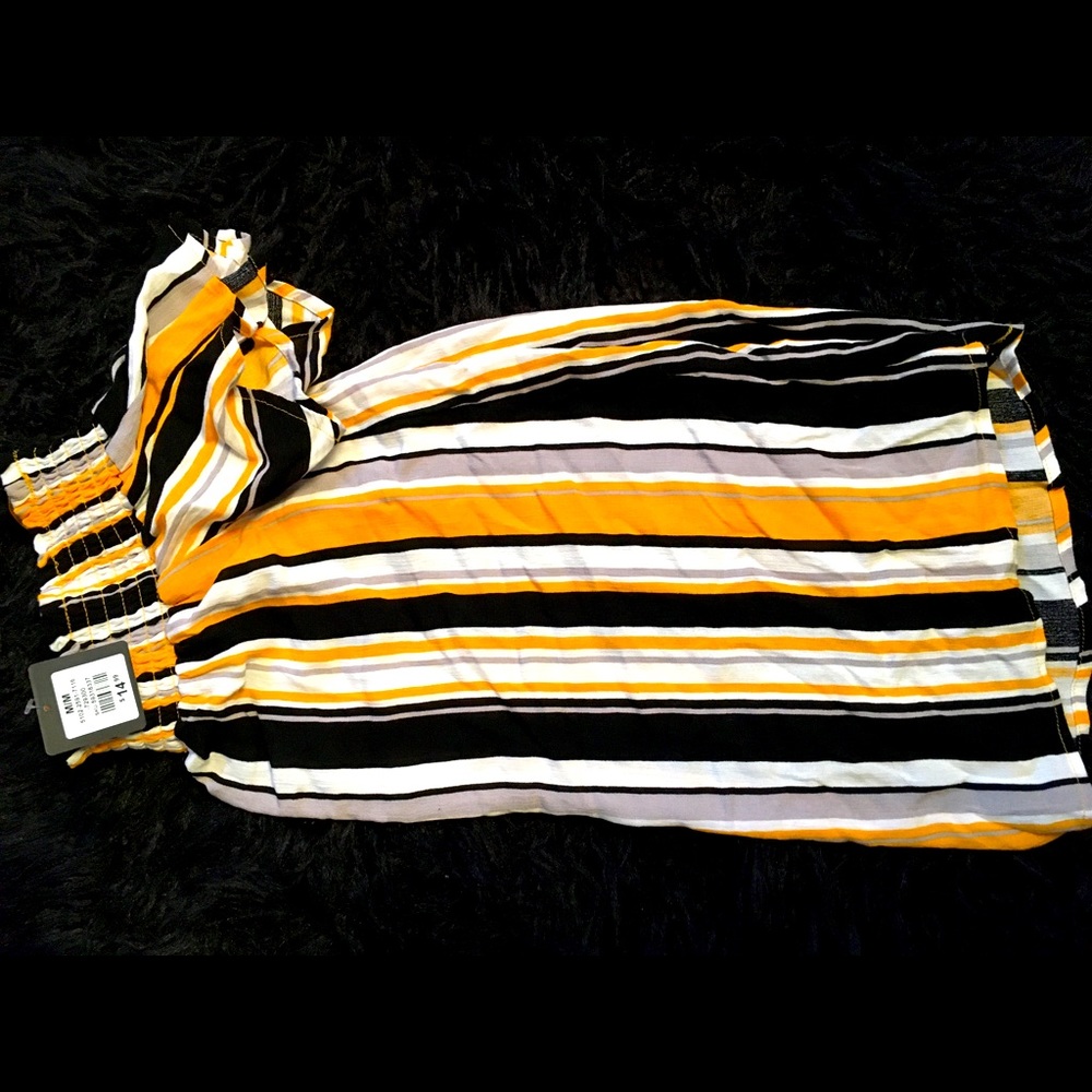 Short Sleeve Stripped Shirt